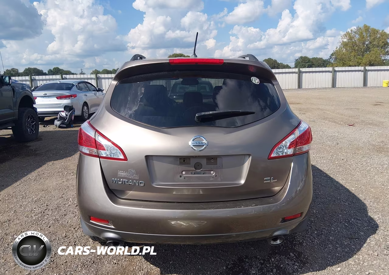2012 Nissan Murano Sl VIN:JN8AZ1MU1CW118996 - 17