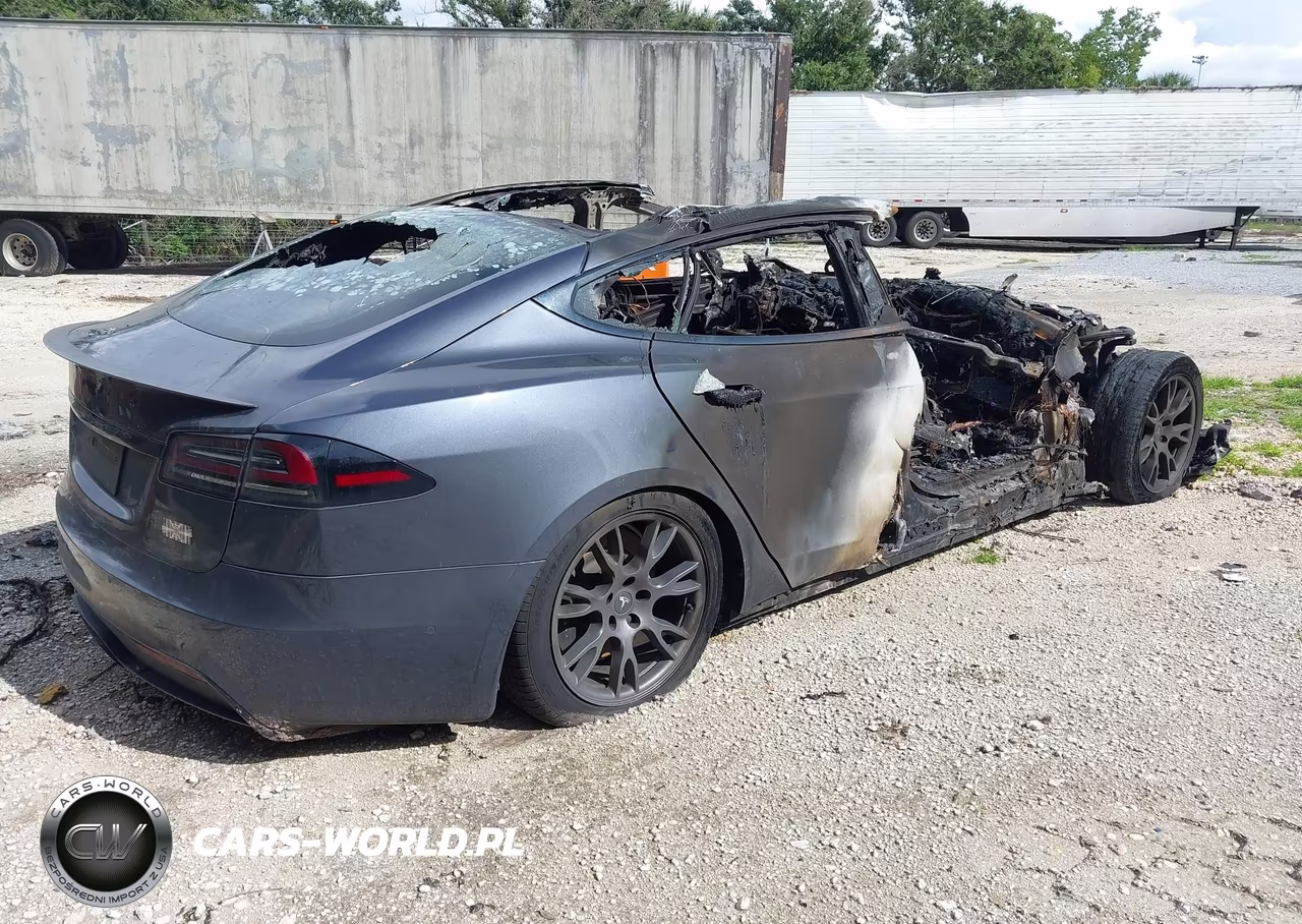 2022 Tesla Model S Plaid Tri Motor All-Wheel Drive VIN:5YJSA1E60NF479487 - 4