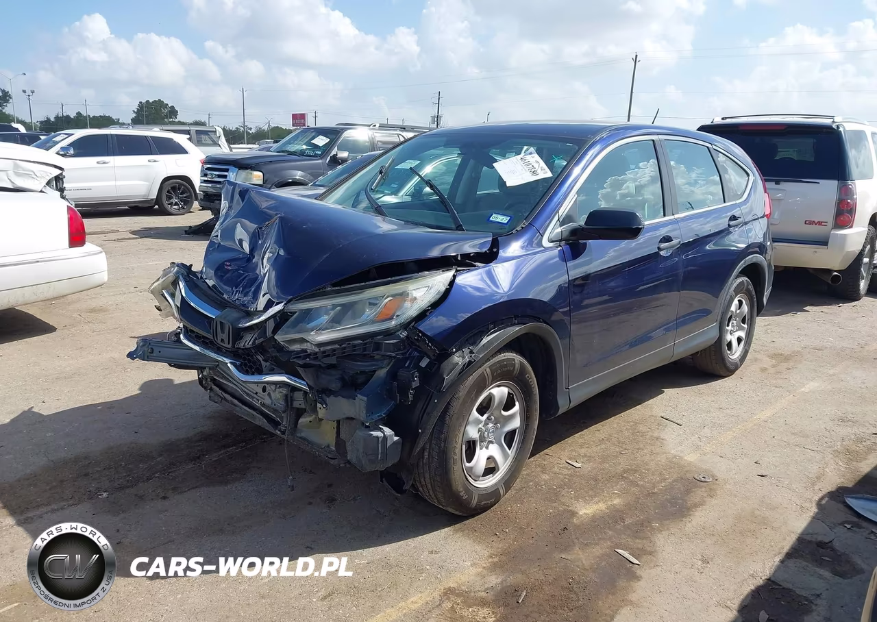 2015 Honda Cr-V Lx VIN:3CZRM3H33FG709869 - 2