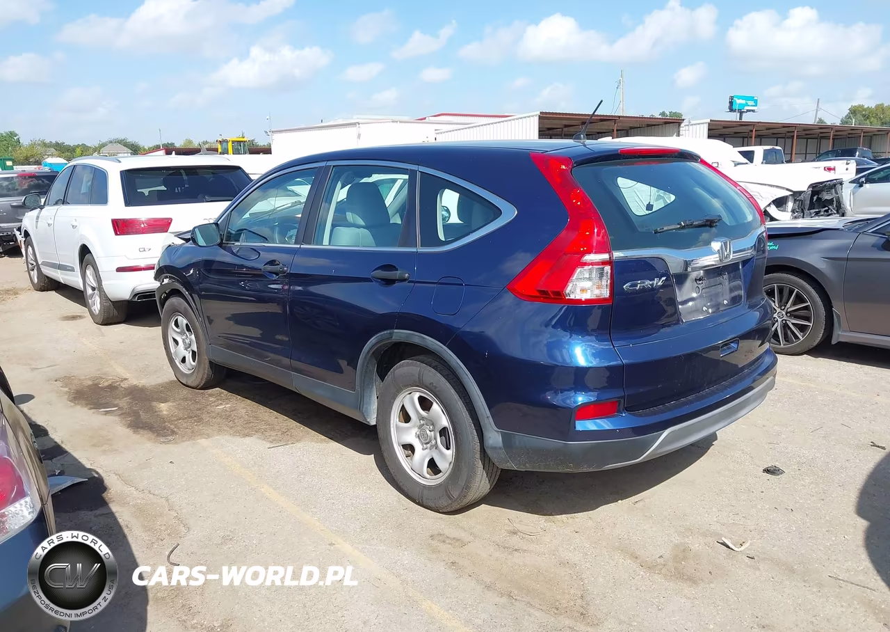 2015 Honda Cr-V Lx VIN:3CZRM3H33FG709869 - 3