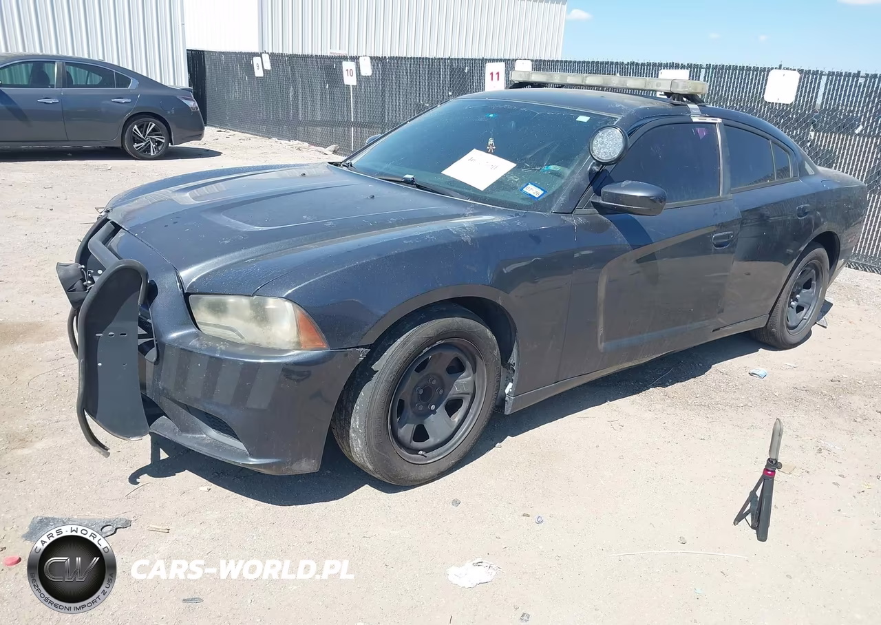 2014 Dodge Charger Police VIN:2C3CDXAG2EH121142 - 2