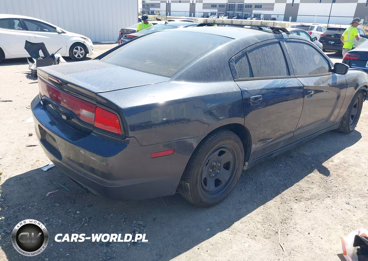 2014 Dodge Charger Police VIN:2C3CDXAG2EH121142 - 4
