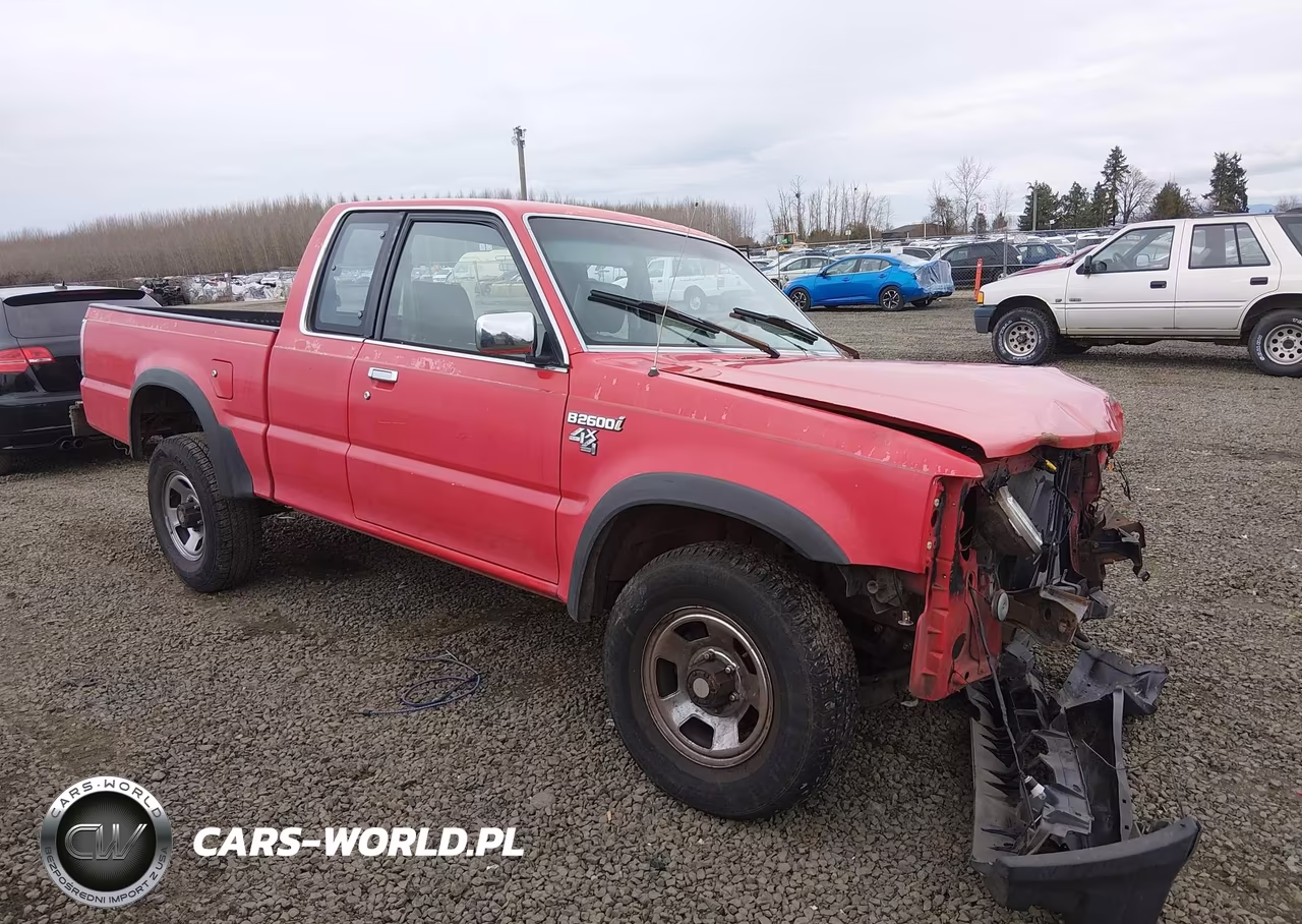 1992 Mazda B2600 Cab Plus VIN:JM2UF6148N0290463 - 1