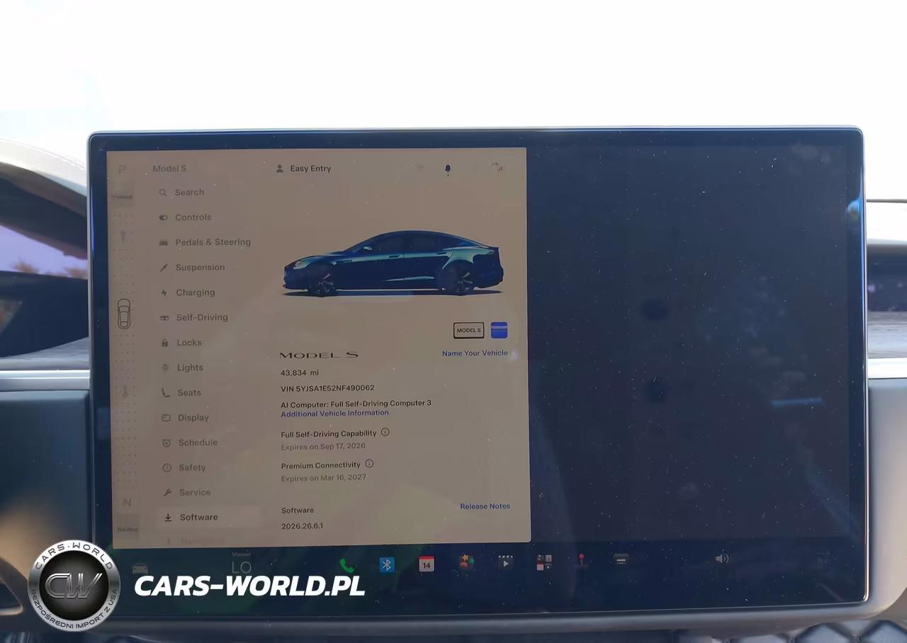 2022 Tesla Model S Dual Motor All-Wheel Drive VIN:5YJSA1E52NF490062 - 18
