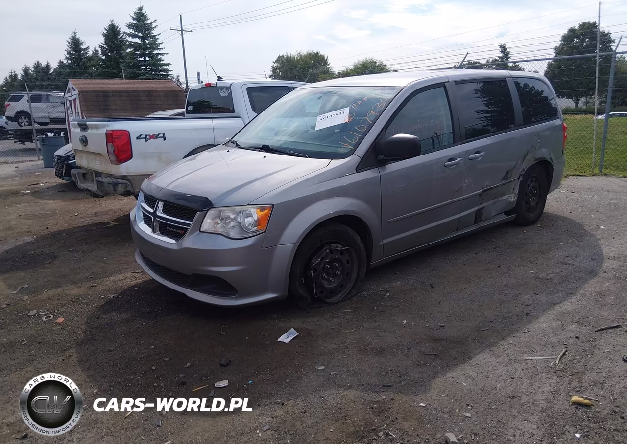 2016 Dodge Grand Caravan Se VIN:2C4RDGBG2GR123006 - 2