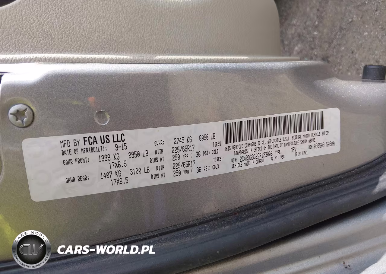 2016 Dodge Grand Caravan Se VIN:2C4RDGBG2GR123006 - 9