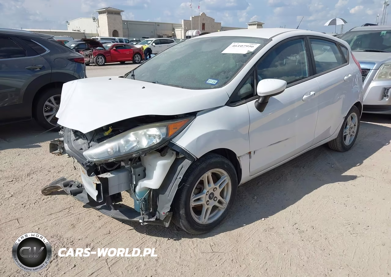 2019 Ford Fiesta Se VIN:3FADP4EJ8KM118907 - 2