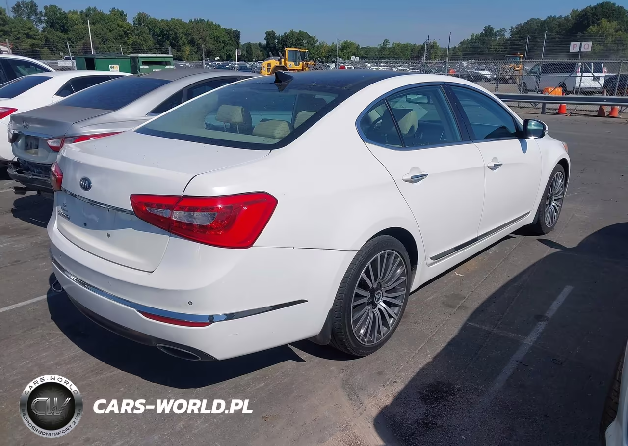 2015 Kia Cadenza Premium VIN:KNALN4D73F5174442 - 4