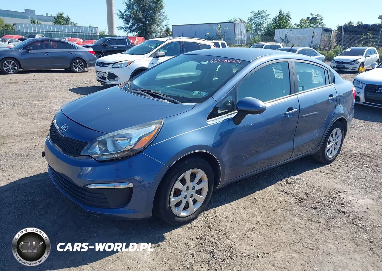 2016 Kia Rio Lx VIN:KNADM4A33G6659314 - 2