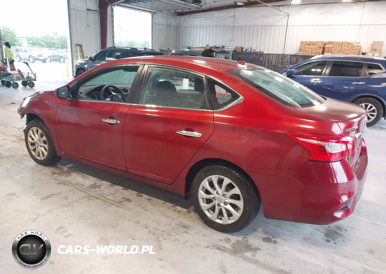 2018 Nissan Sentra Sv VIN:3N1AB7AP3JY230967 - 3