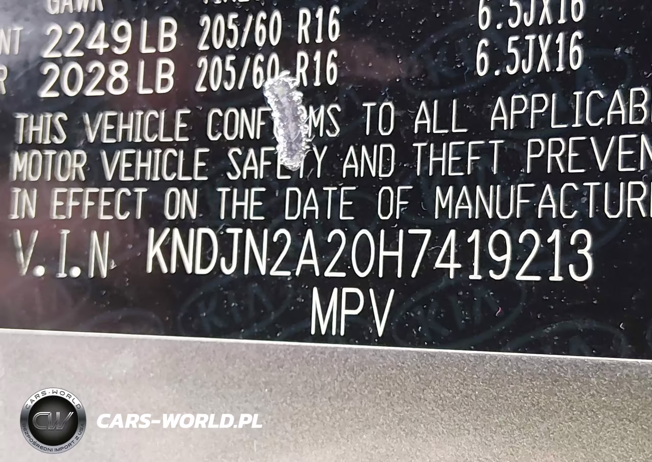 2017 Kia Soul VIN:KNDJN2A20H7419213 - 9