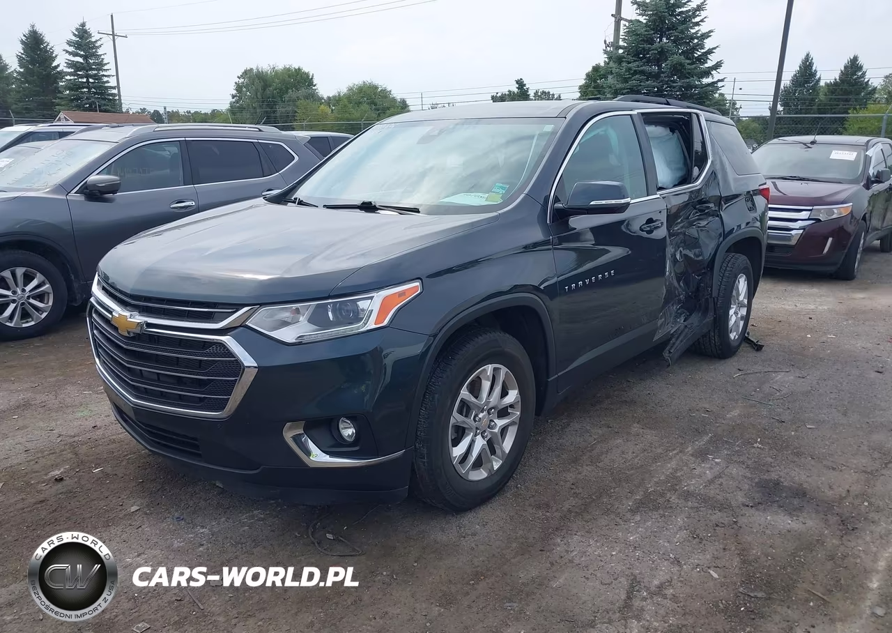 2020 Chevrolet Traverse Awd Lt Cloth VIN:1GNEVGKWXLJ265693 - 2