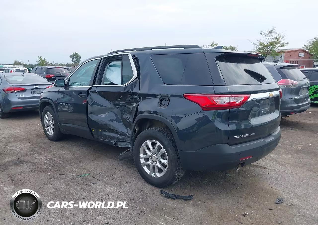 2020 Chevrolet Traverse Awd Lt Cloth VIN:1GNEVGKWXLJ265693 - 3