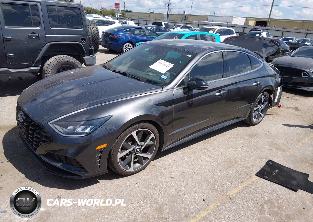 2021 Hyundai Sonata Sel Plus VIN:5NPEJ4J26MH098339 - 2
