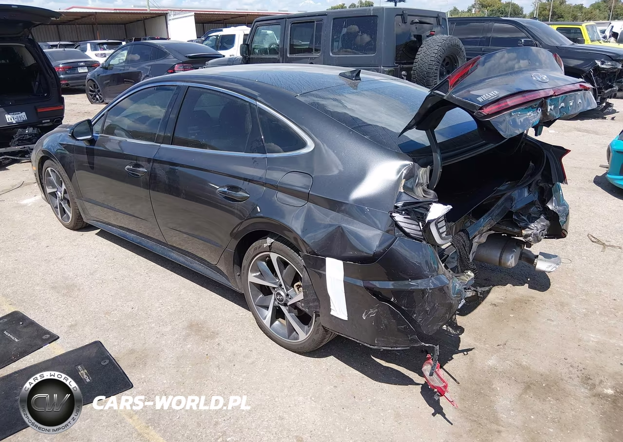 2021 Hyundai Sonata Sel Plus VIN:5NPEJ4J26MH098339 - 3