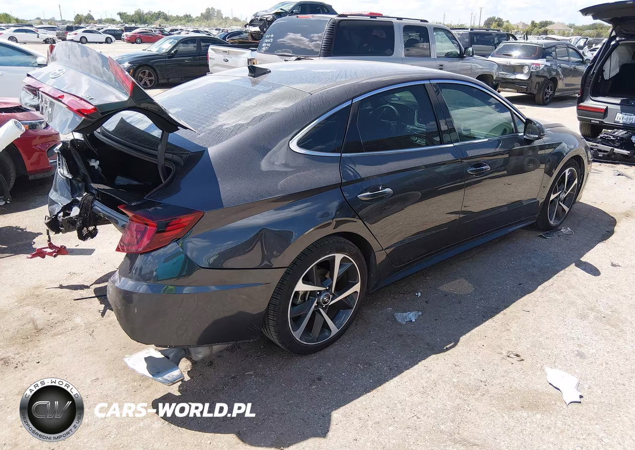 2021 Hyundai Sonata Sel Plus VIN:5NPEJ4J26MH098339 - 4
