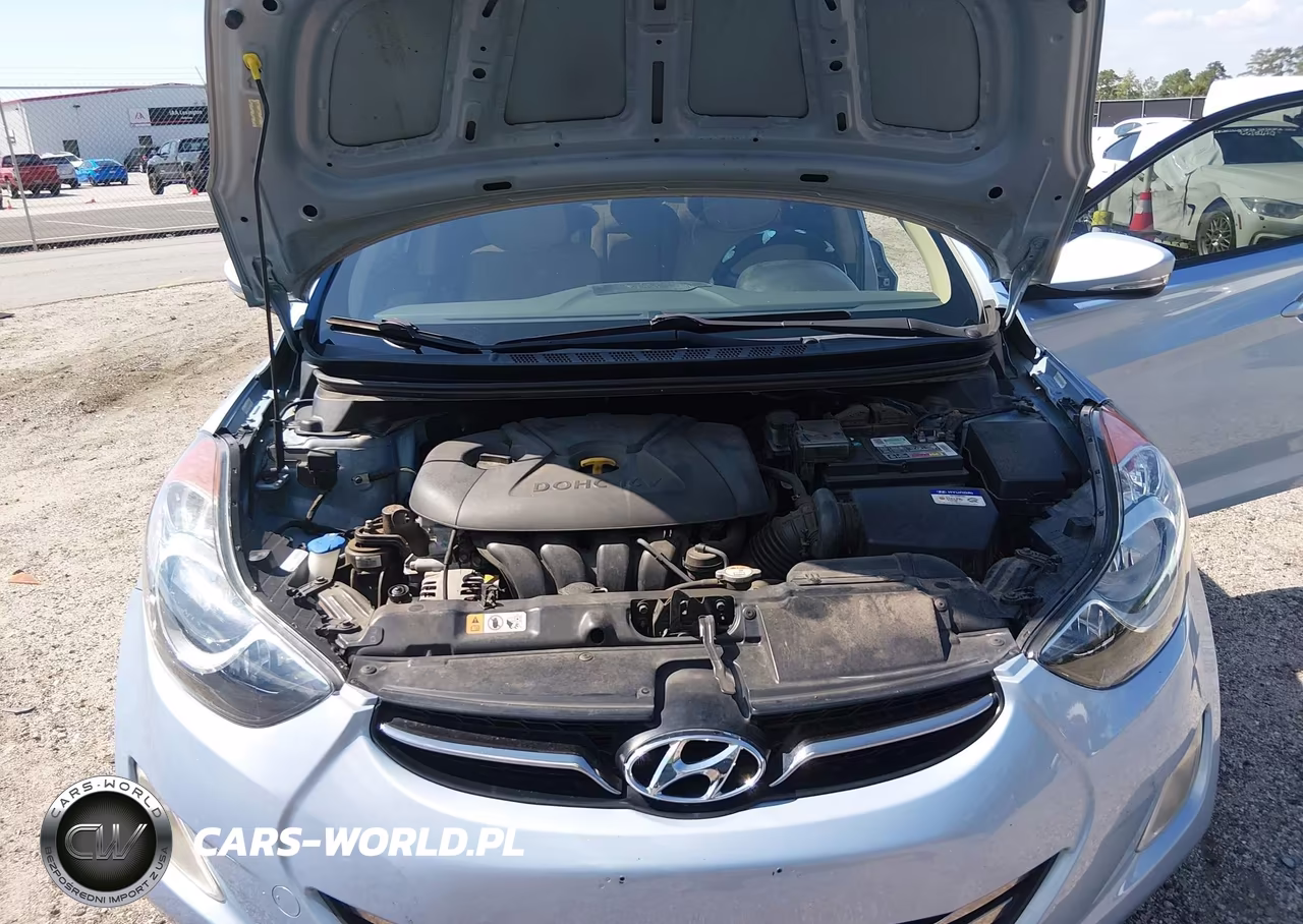 2013 Hyundai Elantra Limited VIN:KMHDH4AE8DU701312 - 10