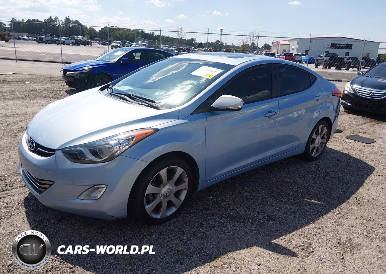 2013 Hyundai Elantra Limited VIN:KMHDH4AE8DU701312 - 2