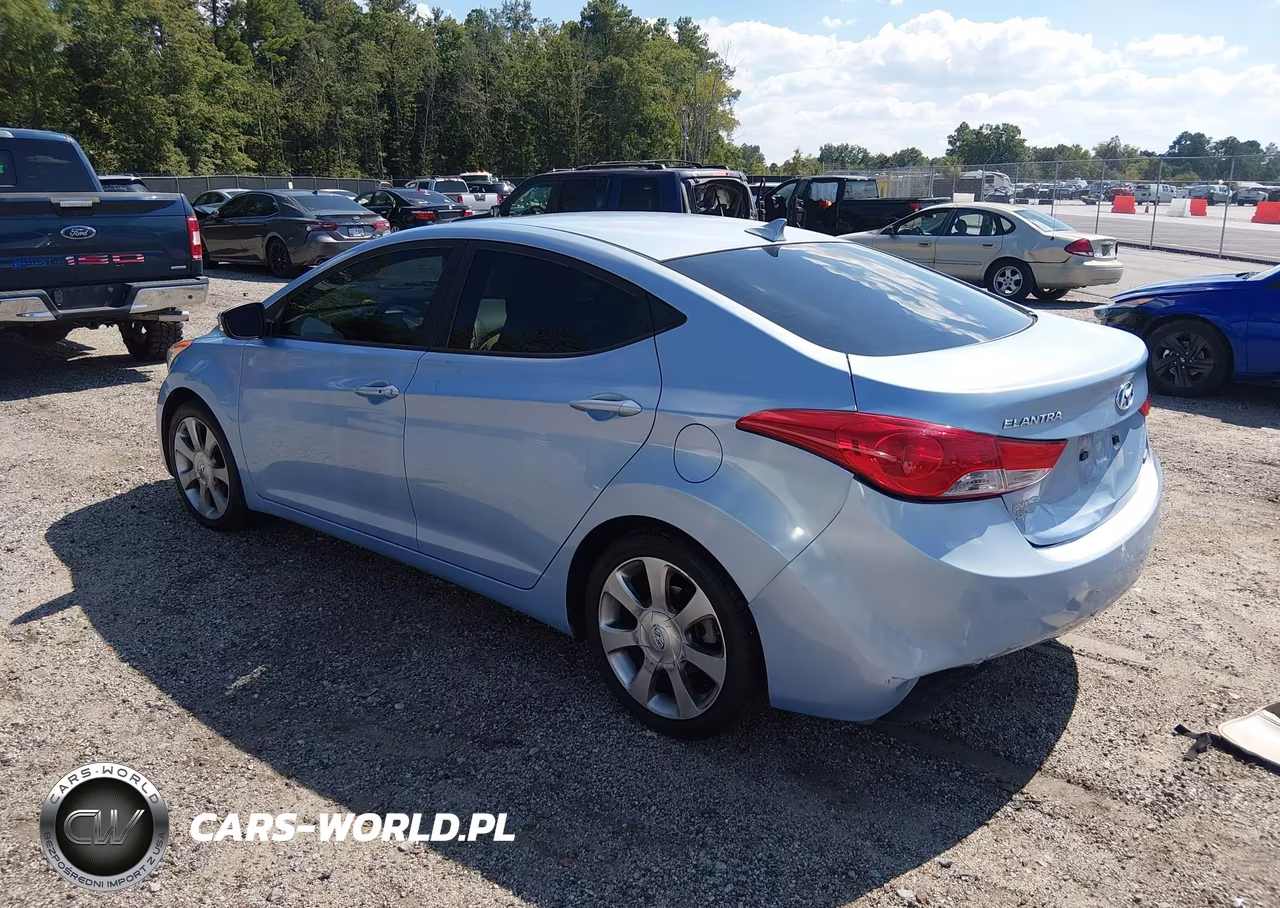 2013 Hyundai Elantra Limited VIN:KMHDH4AE8DU701312 - 3
