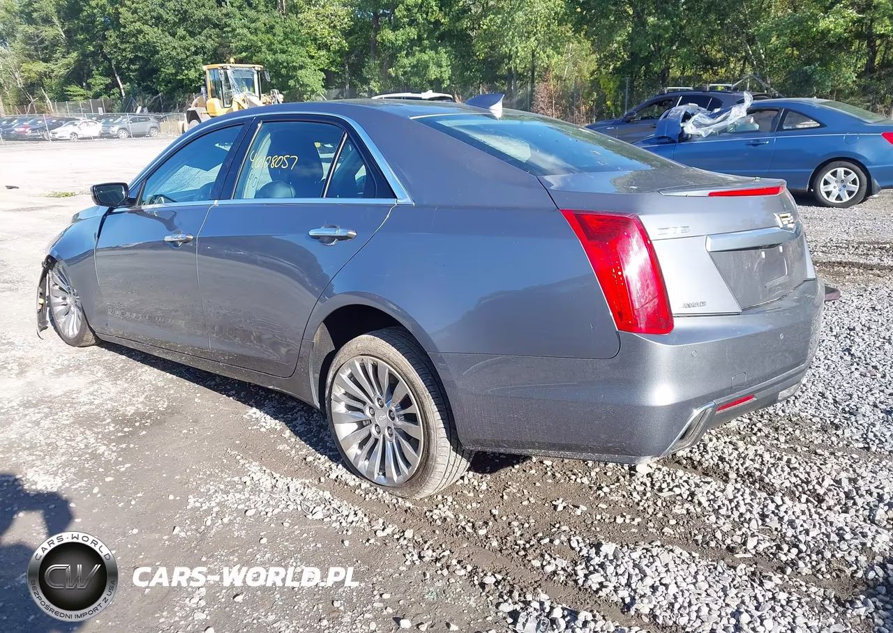 2019 Cadillac Cts Luxury VIN:1G6AX5SX4K0138122 - 3