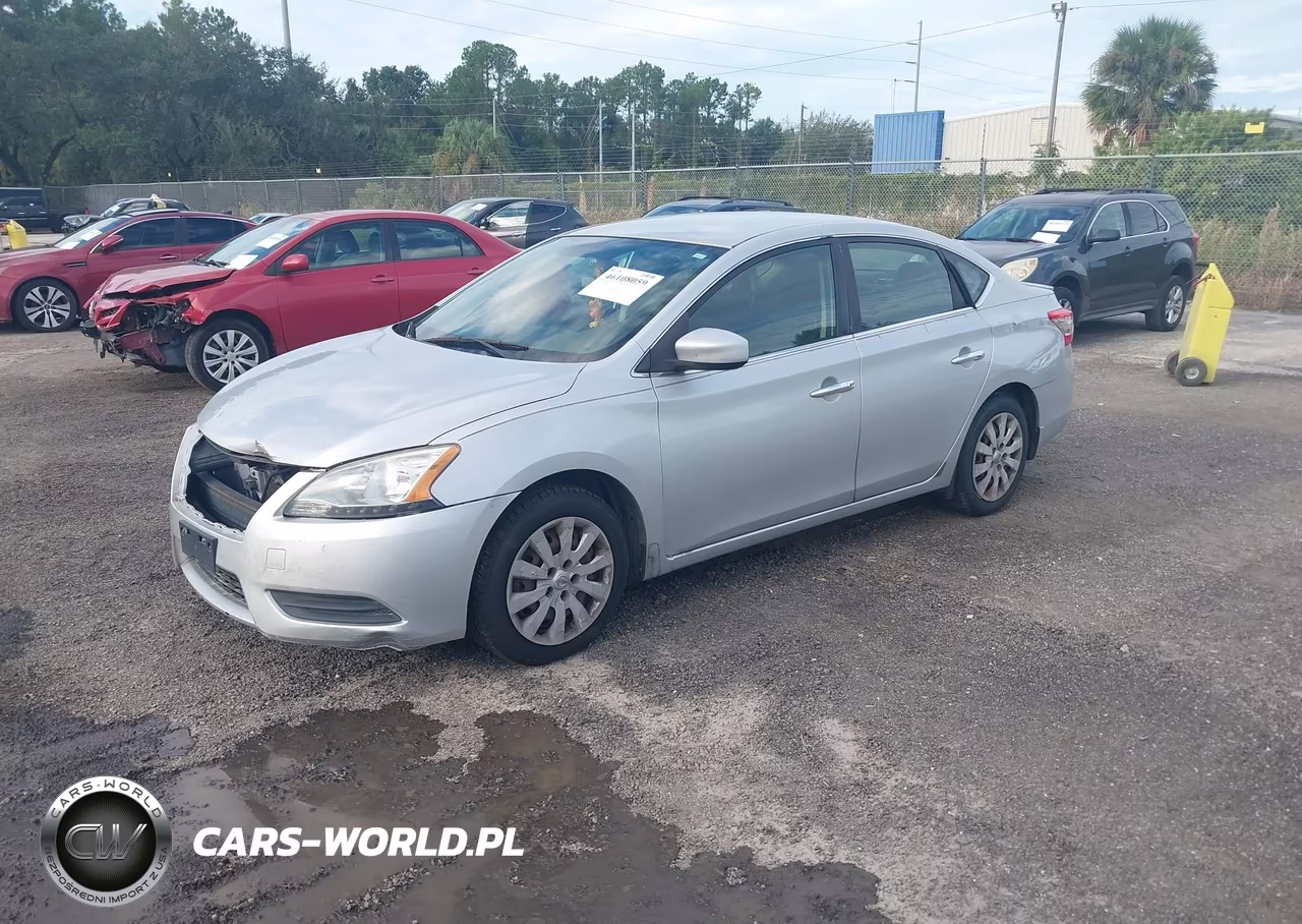 2014 Nissan Sentra Fe+ Sv VIN:3N1AB7AP9EL640725 - 2