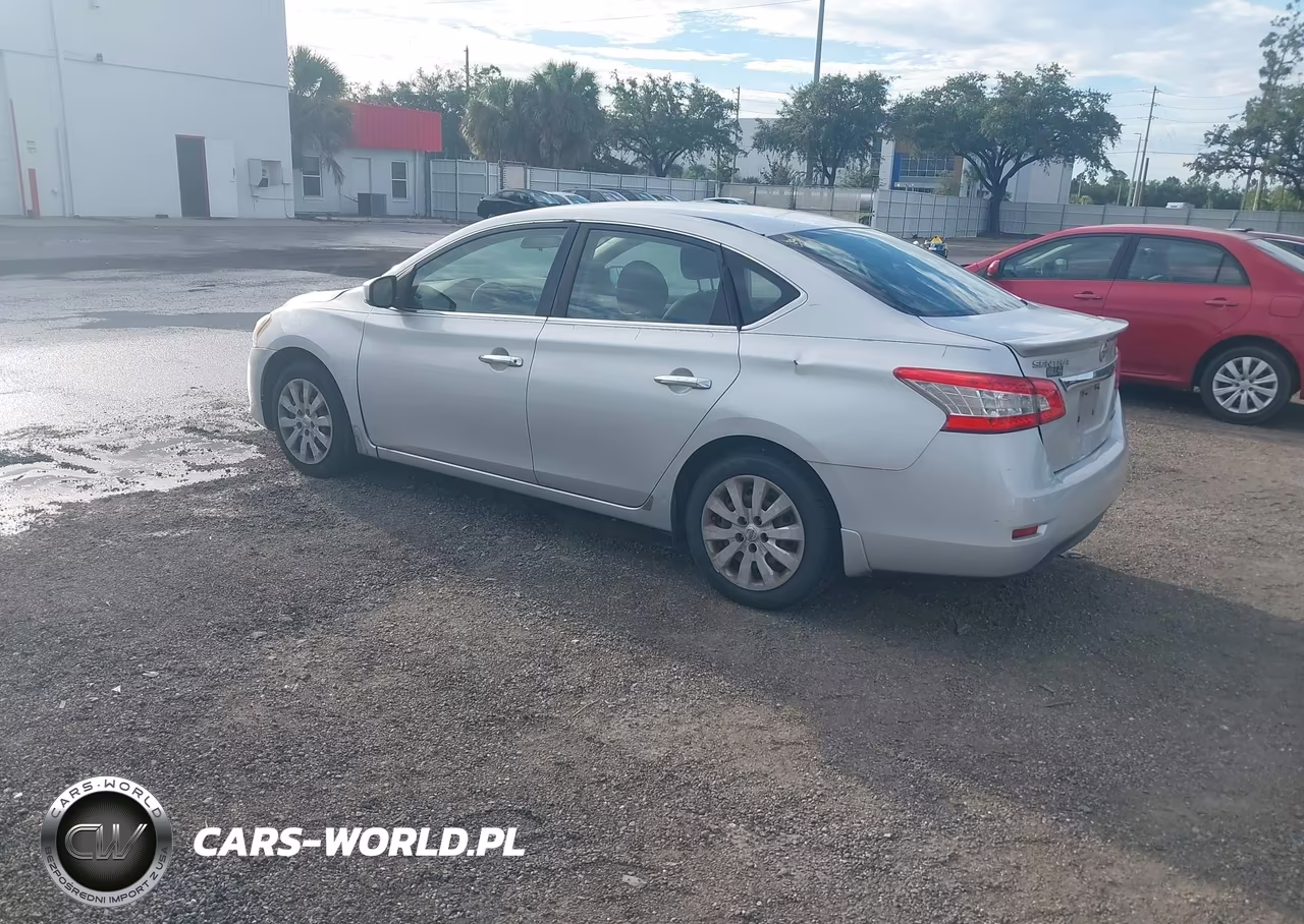 2014 Nissan Sentra Fe+ Sv VIN:3N1AB7AP9EL640725 - 3