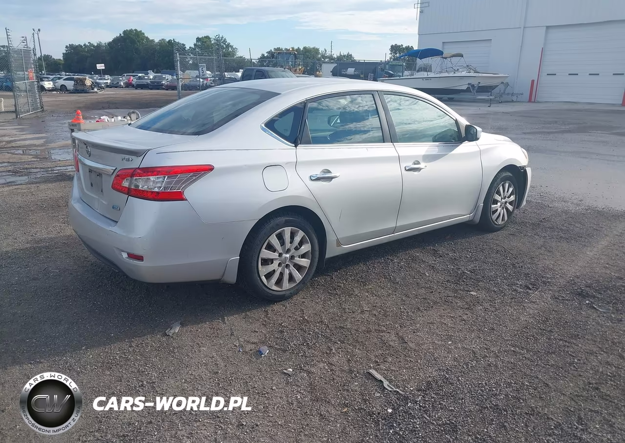 2014 Nissan Sentra Fe+ Sv VIN:3N1AB7AP9EL640725 - 4