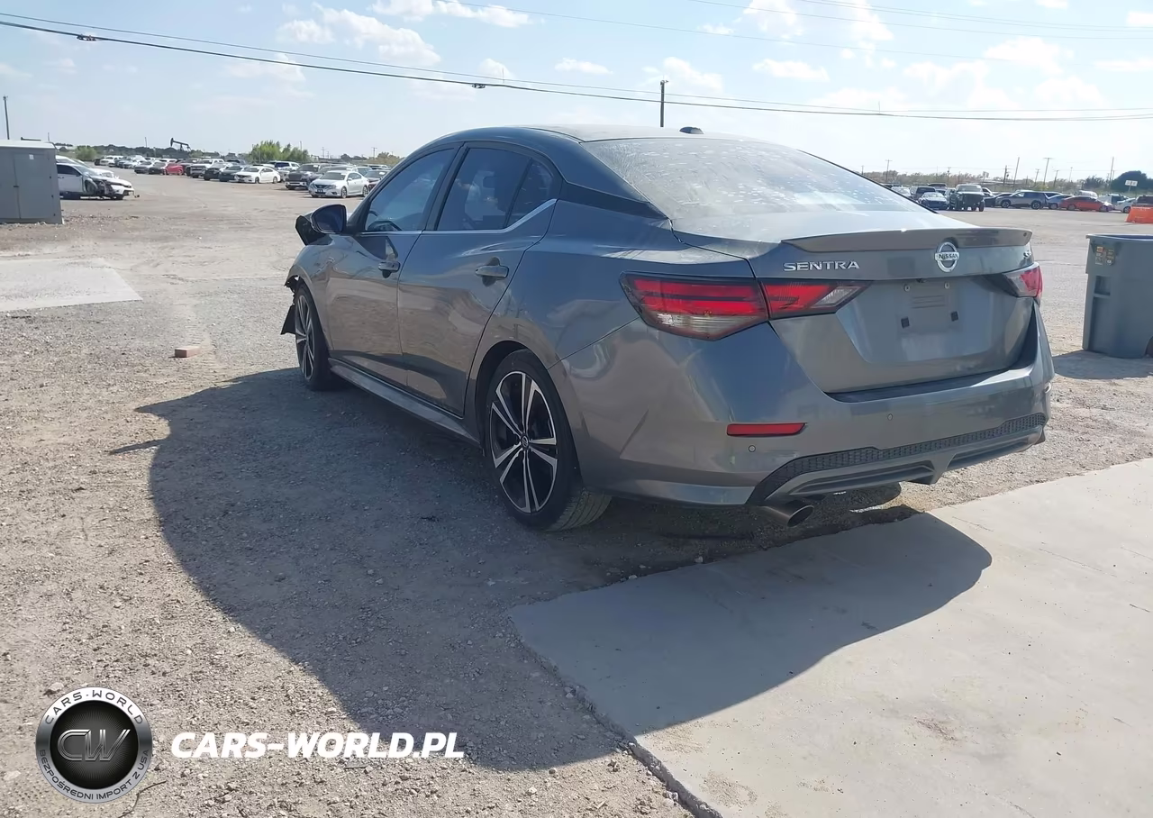 2021 Nissan Sentra Sr Xtronic Cvt VIN:3N1AB8DV3MY247465 - 3