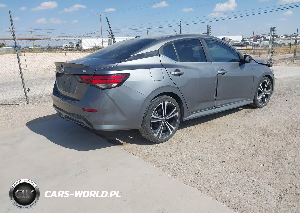 2021 Nissan Sentra Sr Xtronic Cvt VIN:3N1AB8DV3MY247465 - 4