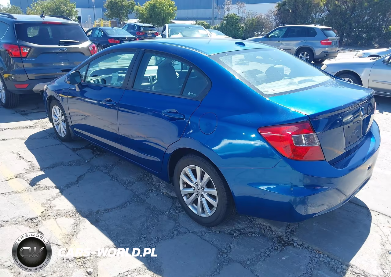2012 Honda Civic Ex-L VIN:2HGFB2F97CH506870 - 3