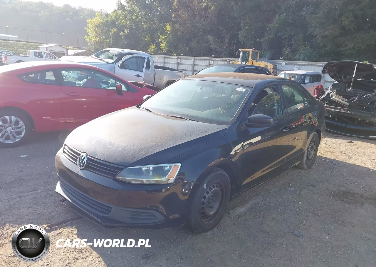 2012 Volkswagen Jetta 2.0L S VIN:3VW2K7AJXCM356179 - 2
