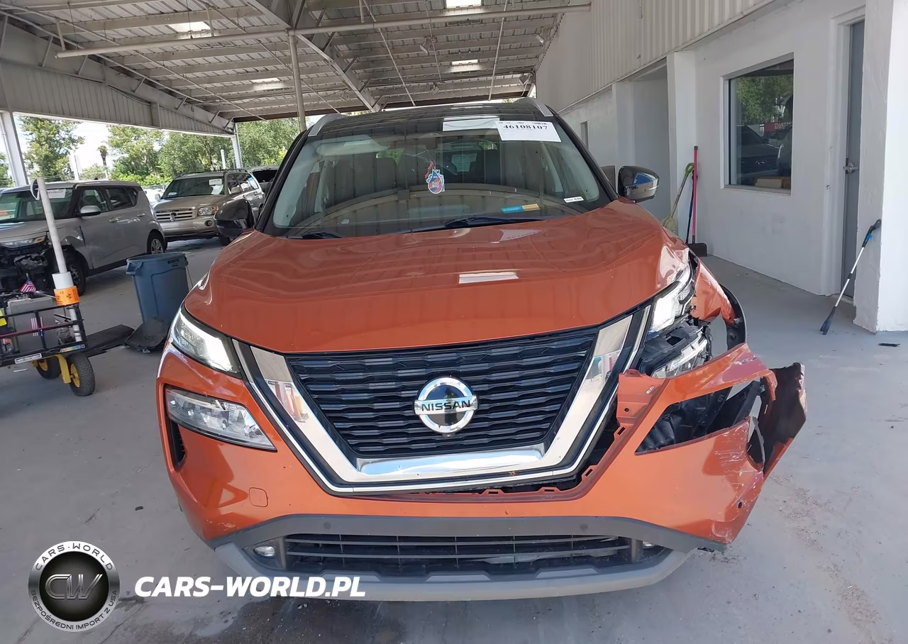 2021 Nissan Rogue Sl Fwd VIN:JN8AT3CAXMW025805 - 12