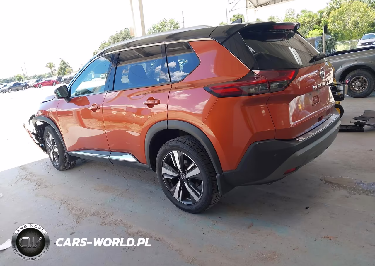 2021 Nissan Rogue Sl Fwd VIN:JN8AT3CAXMW025805 - 3