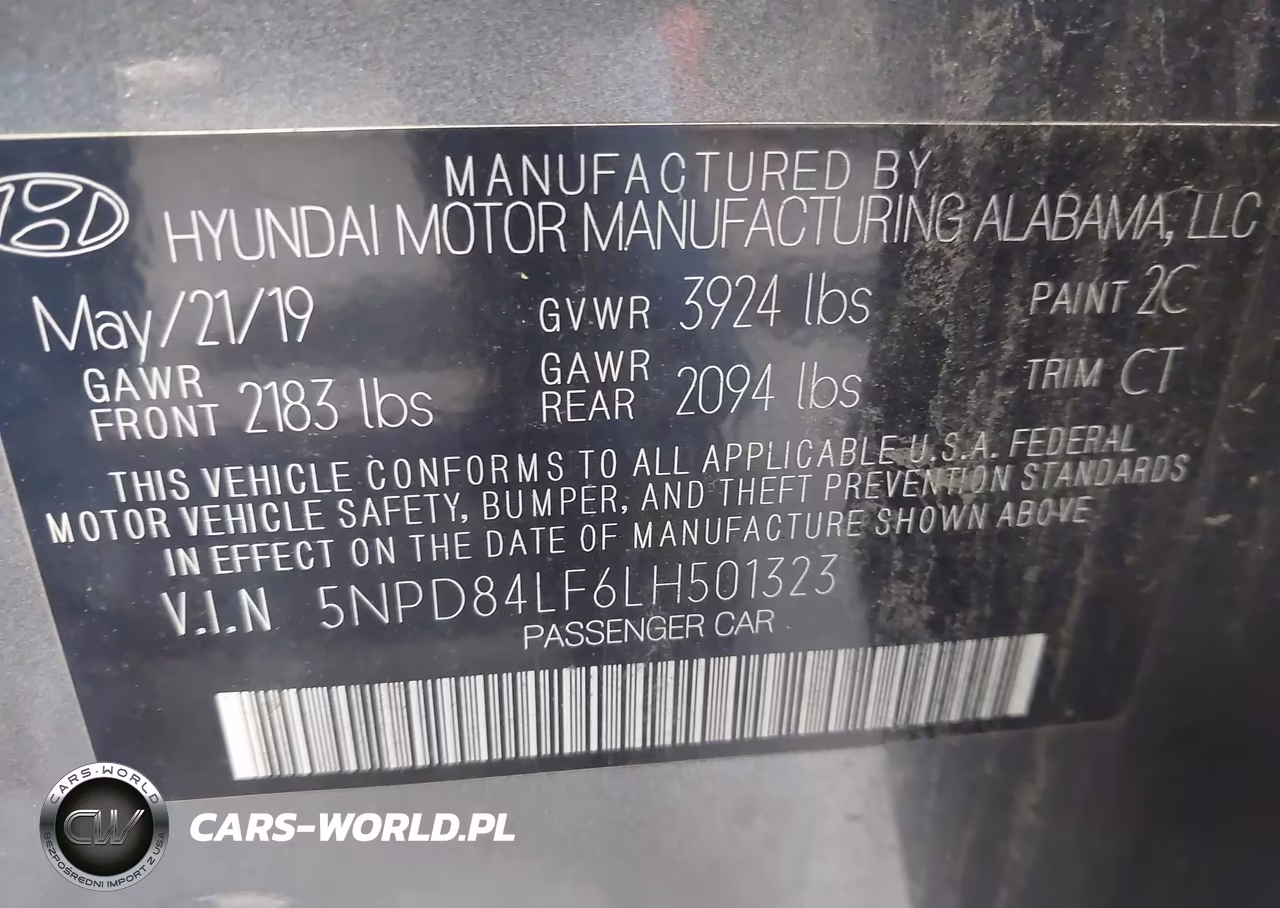 2020 Hyundai Elantra Value Edition VIN:5NPD84LF6LH501323 - 9