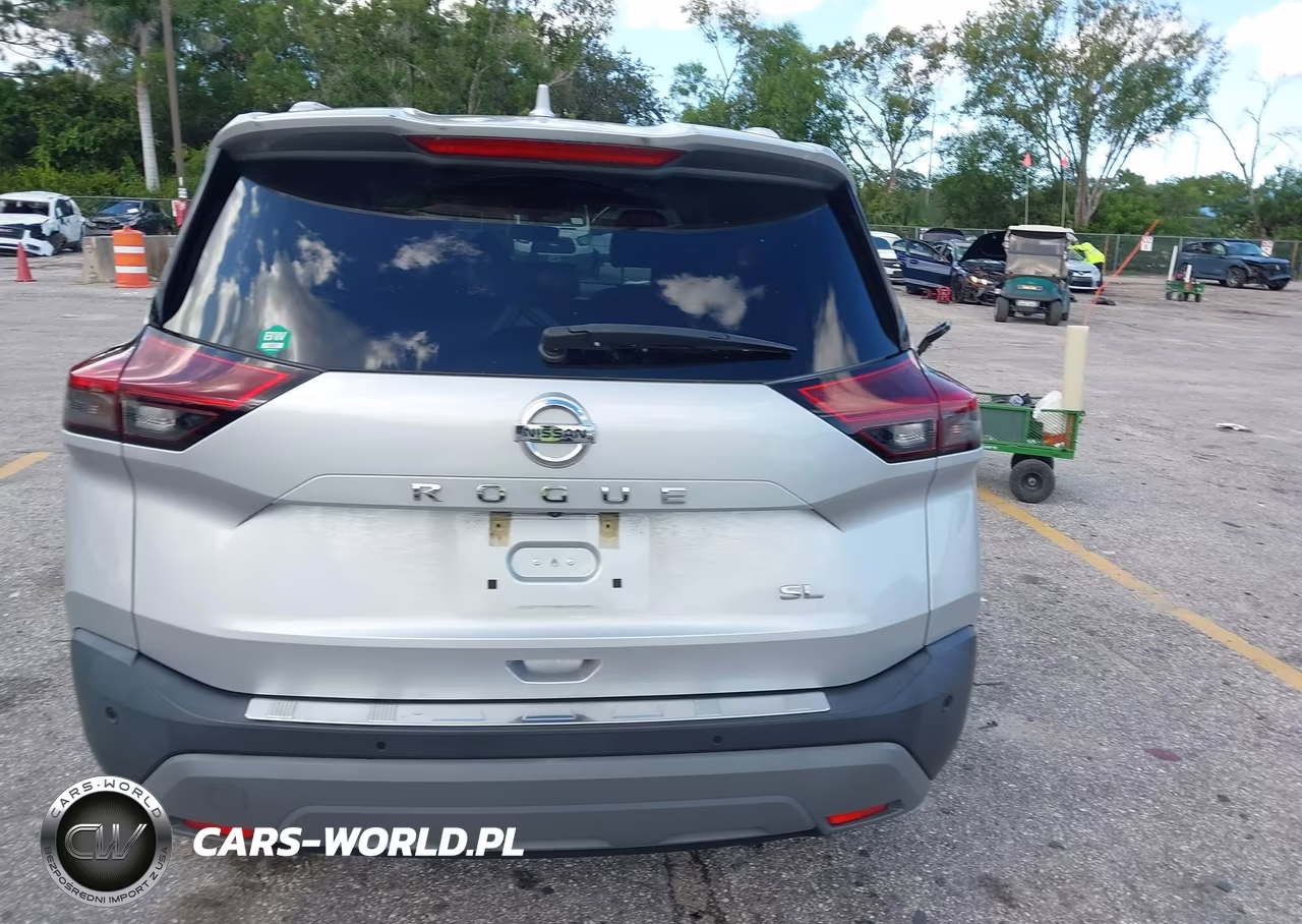 2021 Nissan Rogue Sl Fwd VIN:5N1AT3CA6MC796822 - 17