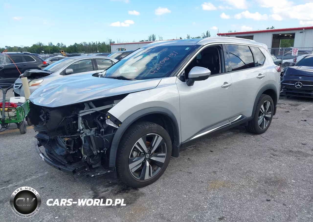 2021 Nissan Rogue Sl Fwd VIN:5N1AT3CA6MC796822 - 2