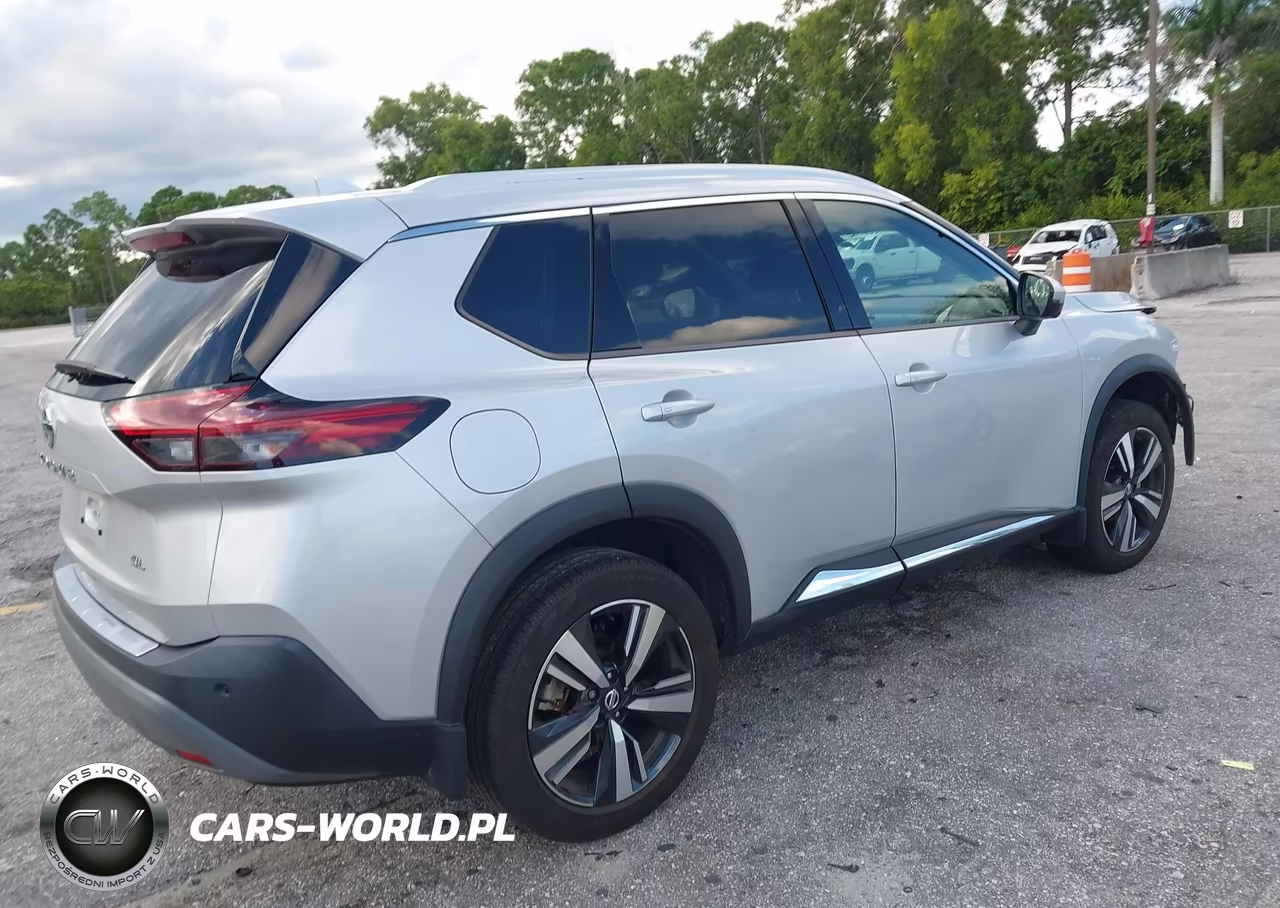 2021 Nissan Rogue Sl Fwd VIN:5N1AT3CA6MC796822 - 4