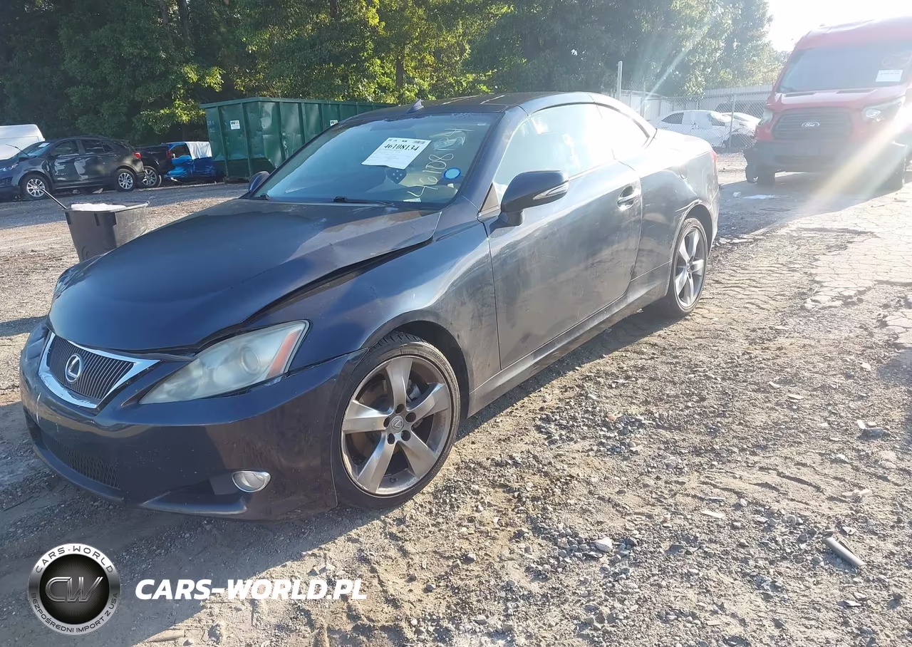 2010 Lexus Is 250C VIN:JTHFF2C23A2504967 - 2
