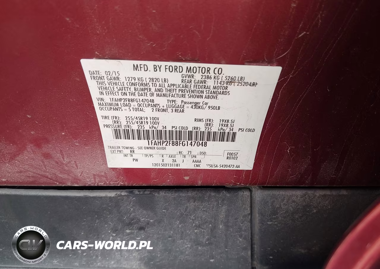 2015 Ford Taurus Limited VIN:1FAHP2F88FG147048 - 9