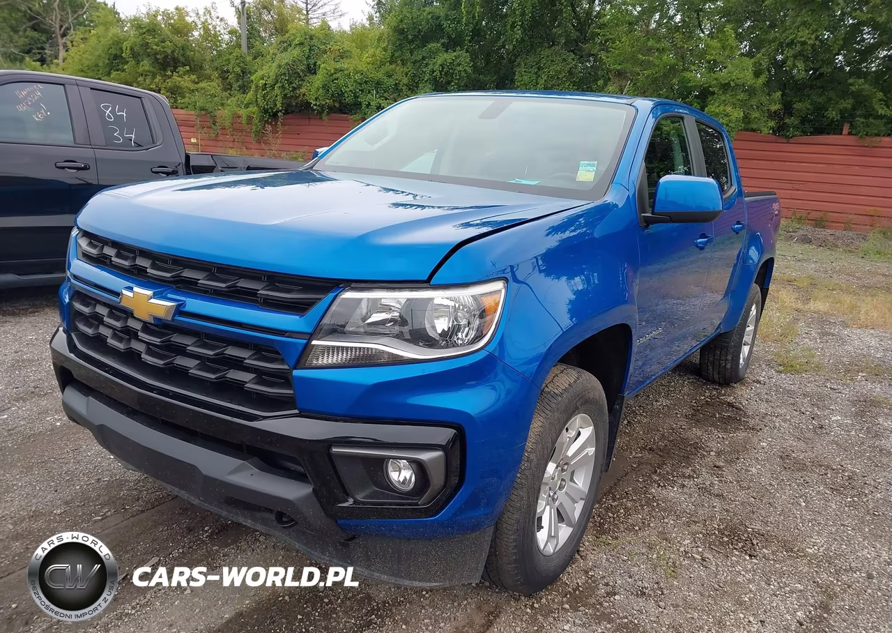 2021 Chevrolet Colorado 4Wd Short Box Lt VIN:1GCGTCEN4M1291341 - 2