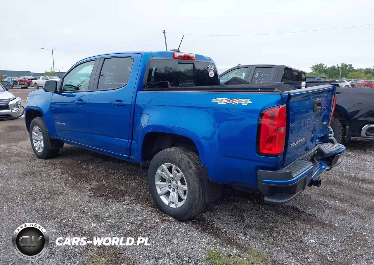 2021 Chevrolet Colorado 4Wd Short Box Lt VIN:1GCGTCEN4M1291341 - 3