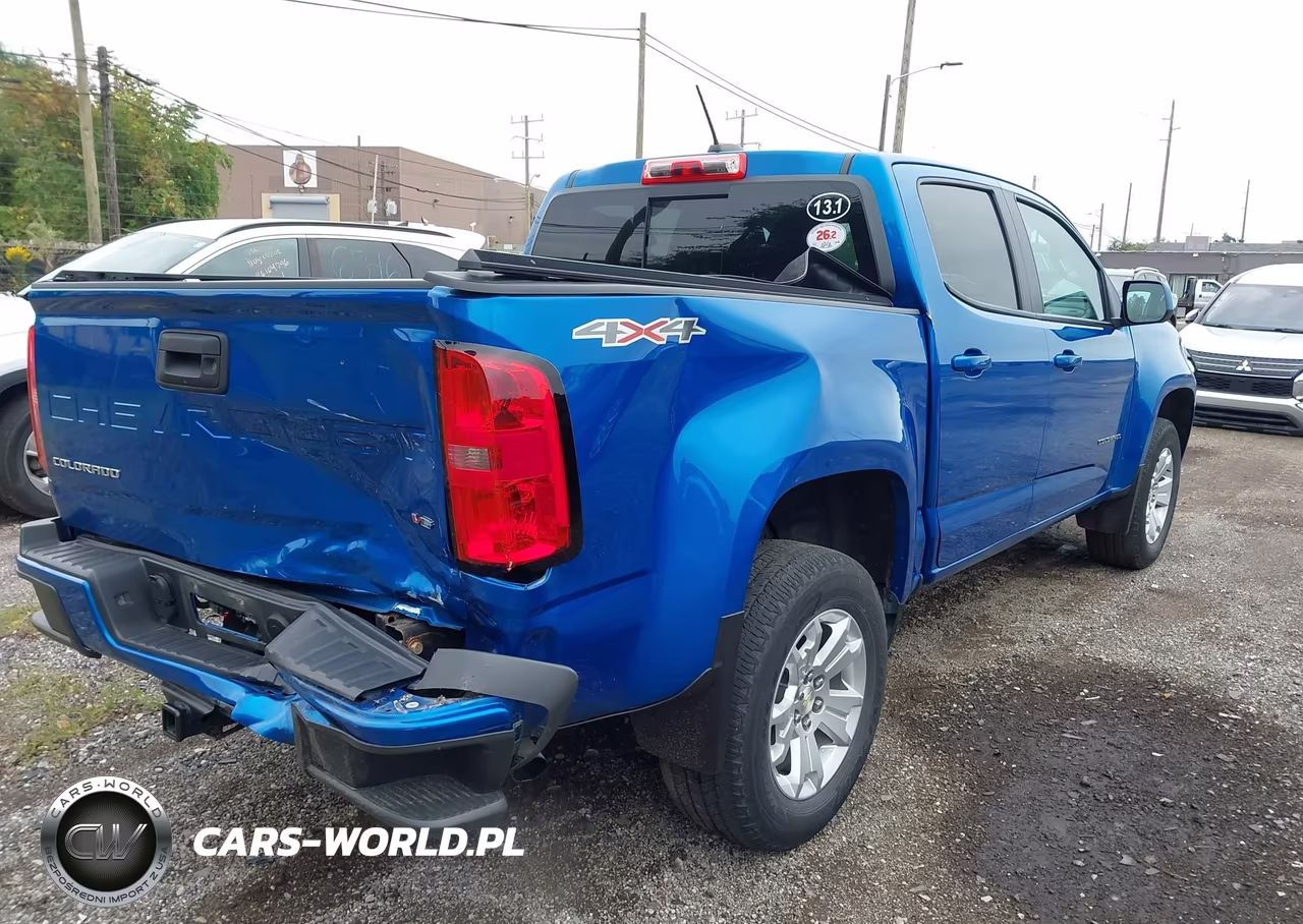 2021 Chevrolet Colorado 4Wd Short Box Lt VIN:1GCGTCEN4M1291341 - 4