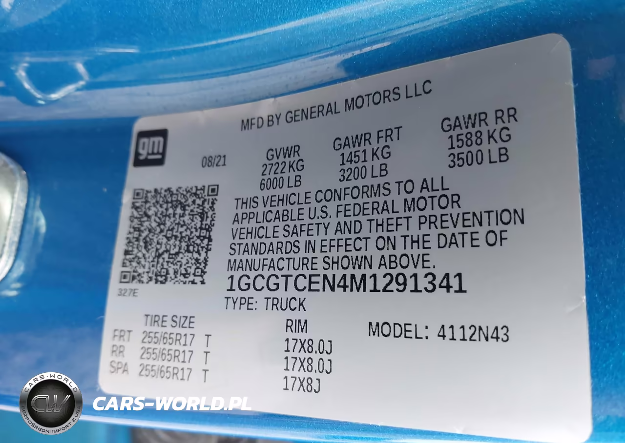 2021 Chevrolet Colorado 4Wd Short Box Lt VIN:1GCGTCEN4M1291341 - 9