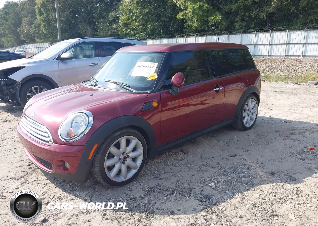 2008 Mini Cooper Clubman VIN:WMWML335X8TN67678 - 2