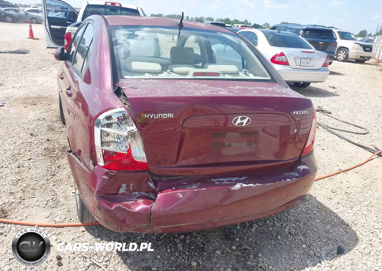 2008 Hyundai Accent Gls VIN:KMHCN46C88U216041 - 6