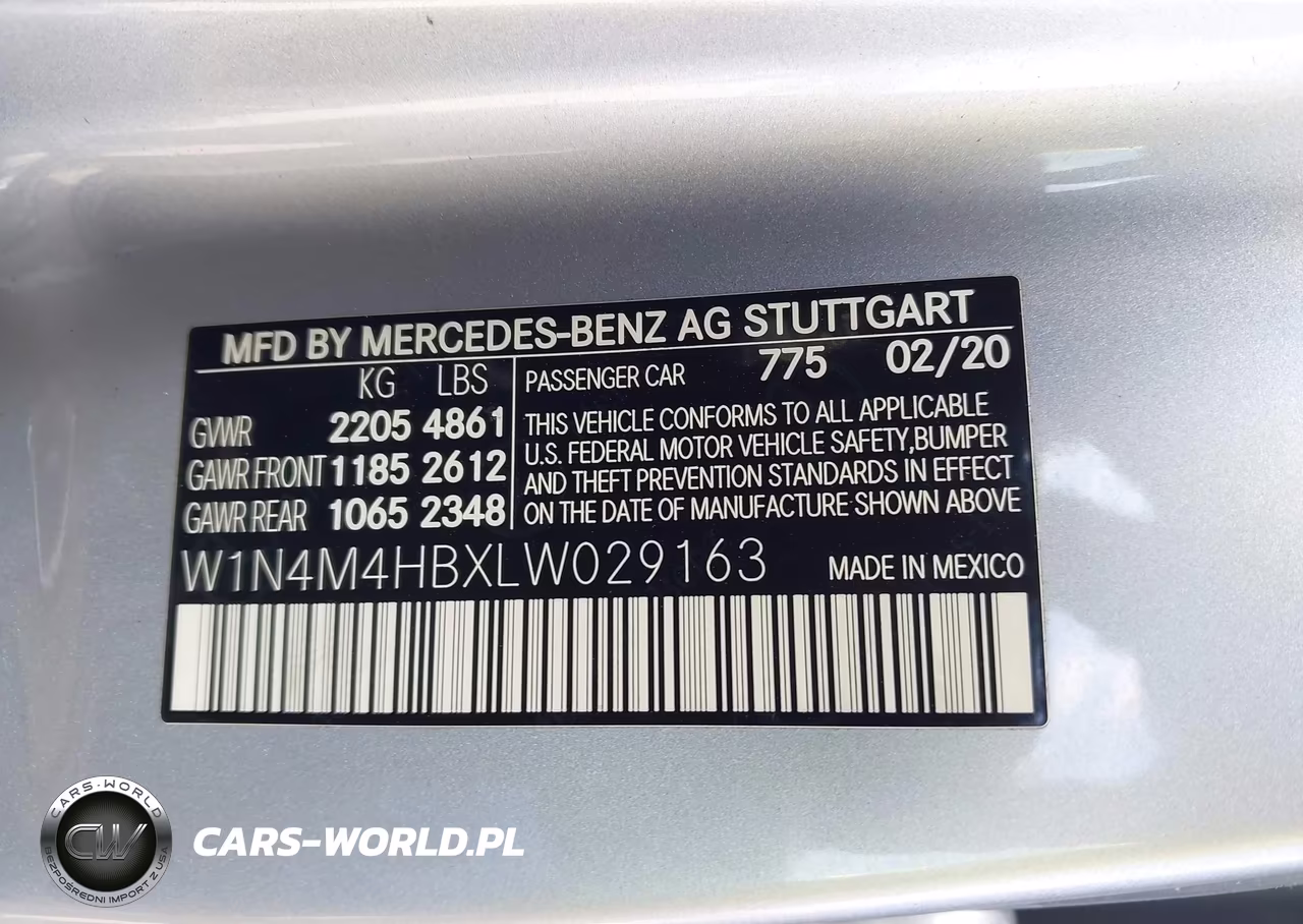 2020 Mercedes-Benz Glb 250 4Matic VIN:W1N4M4HBXLW029163 - 9