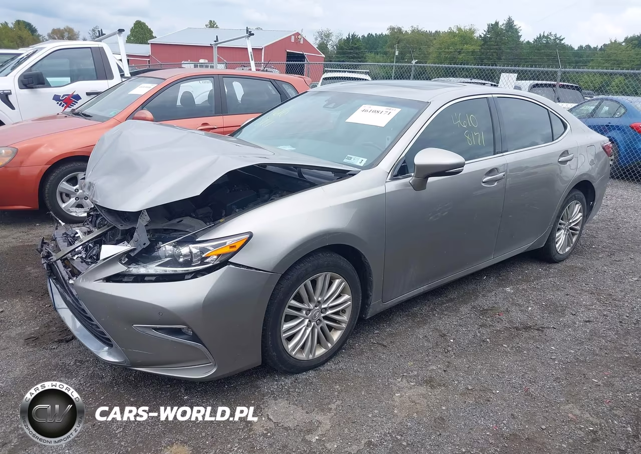 2017 Lexus Es 350 VIN:58ABK1GG0HU045296 - 2