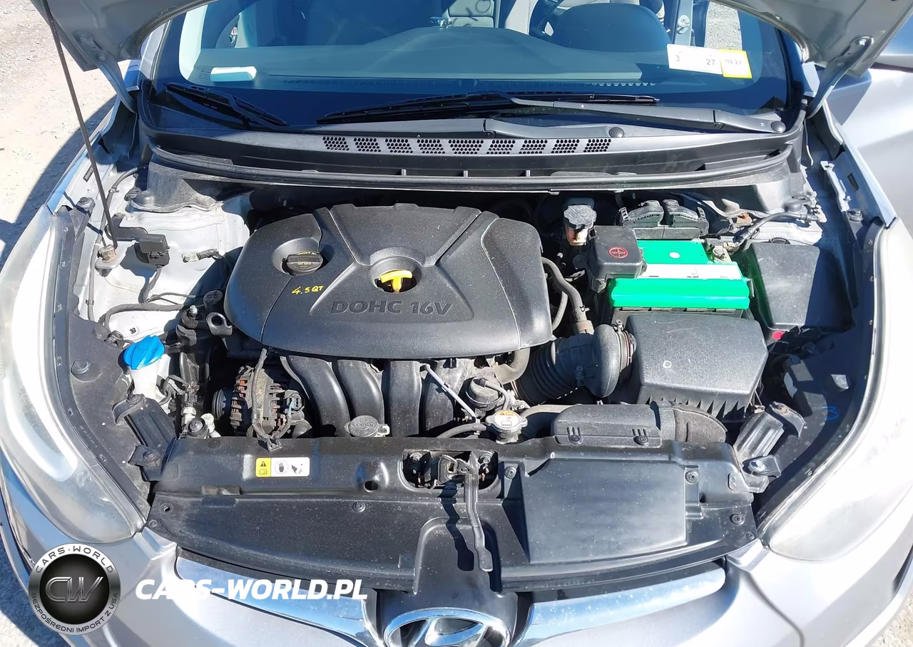 2015 Hyundai Elantra Se VIN:5NPDH4AE6FH602005 - 10