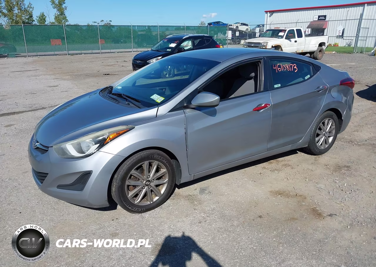 2015 Hyundai Elantra Se VIN:5NPDH4AE6FH602005 - 2