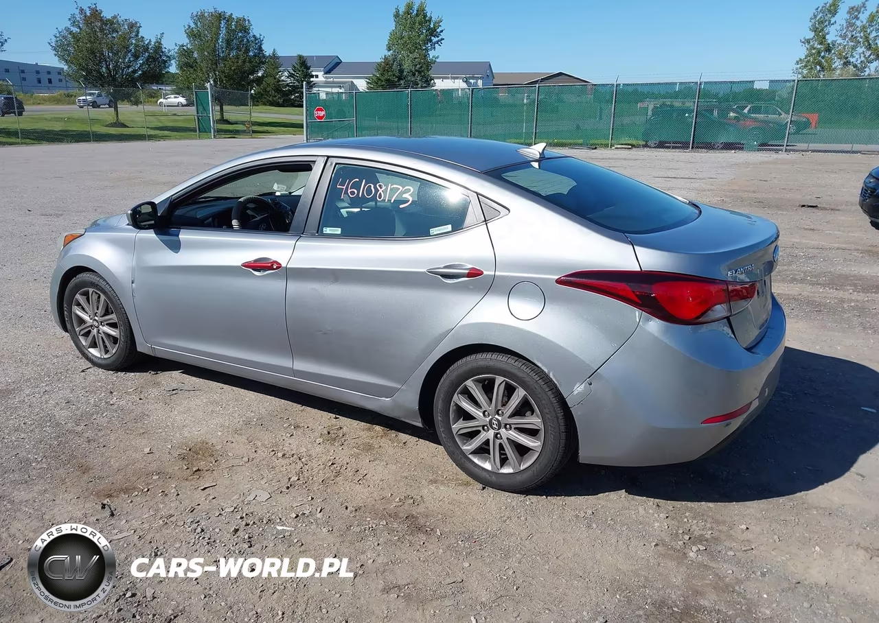 2015 Hyundai Elantra Se VIN:5NPDH4AE6FH602005 - 3
